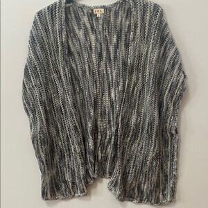 POL open cardigan Women's sleeveless knit layering sweater size L